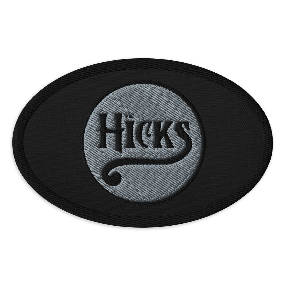 THE HICKS Embroidered patches